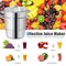 Stainless Steel Juicer Steamer 11 Quart Large Capacity Ergonomic Handles